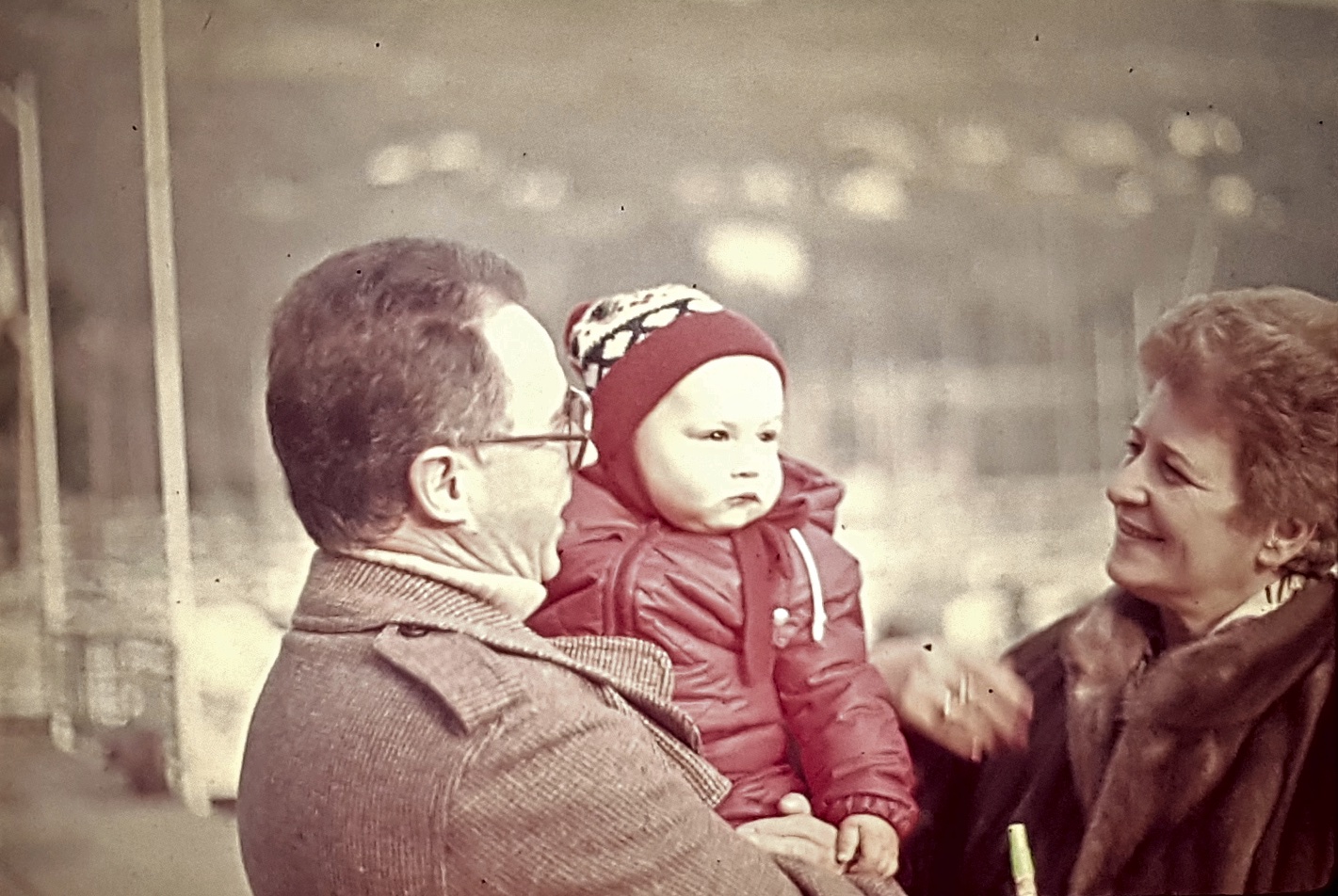 Alessio con Nevio e Maria